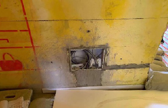 陆家浜路水电验收合格